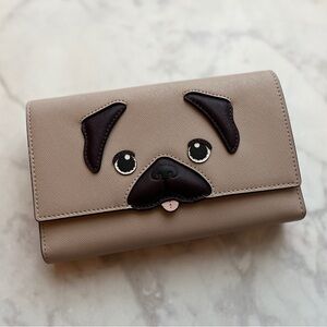 Kate Spade Pug wallet crossbody